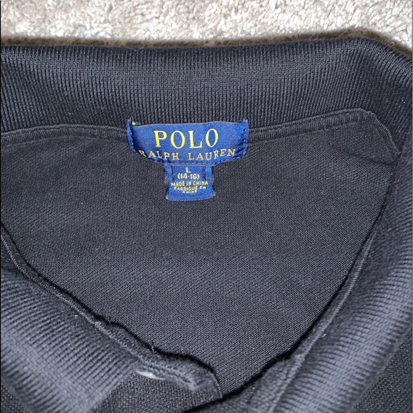 Ralph Lauren Boy’s Polo Button Tee; Classic Fit - Picture 3 of 4